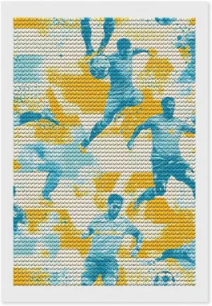Soccer Players Football Ball Diamond Art Painting Kits Craft for Home Wall Decor for Adults DIY Gift 8"x12"