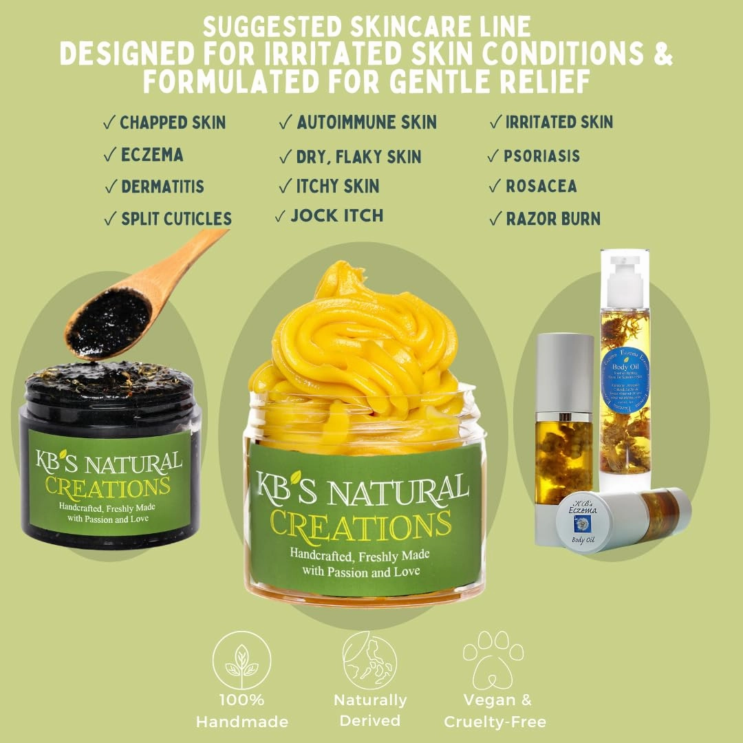 Soothing, Nourishing Clinically Tested Eczema Anti-Itch Cream - Formulated With A Unique Oil From South America - Benefits Extra Dry Skin & Skin Irritations (Earthy, 0.5-oz)
