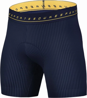 Souke Sports Bike Shorts for Men Padded Men's Cycling Underwear Biking Bicycle Undershorts with Anti-Slip Leg Grips