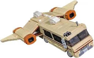 Spaceballs Eagle 5 Cars Building Blocks Set, Model Toys Ideas Collectible Building Bricks Birthday Gift for Kids Fans (1235 Pcs)