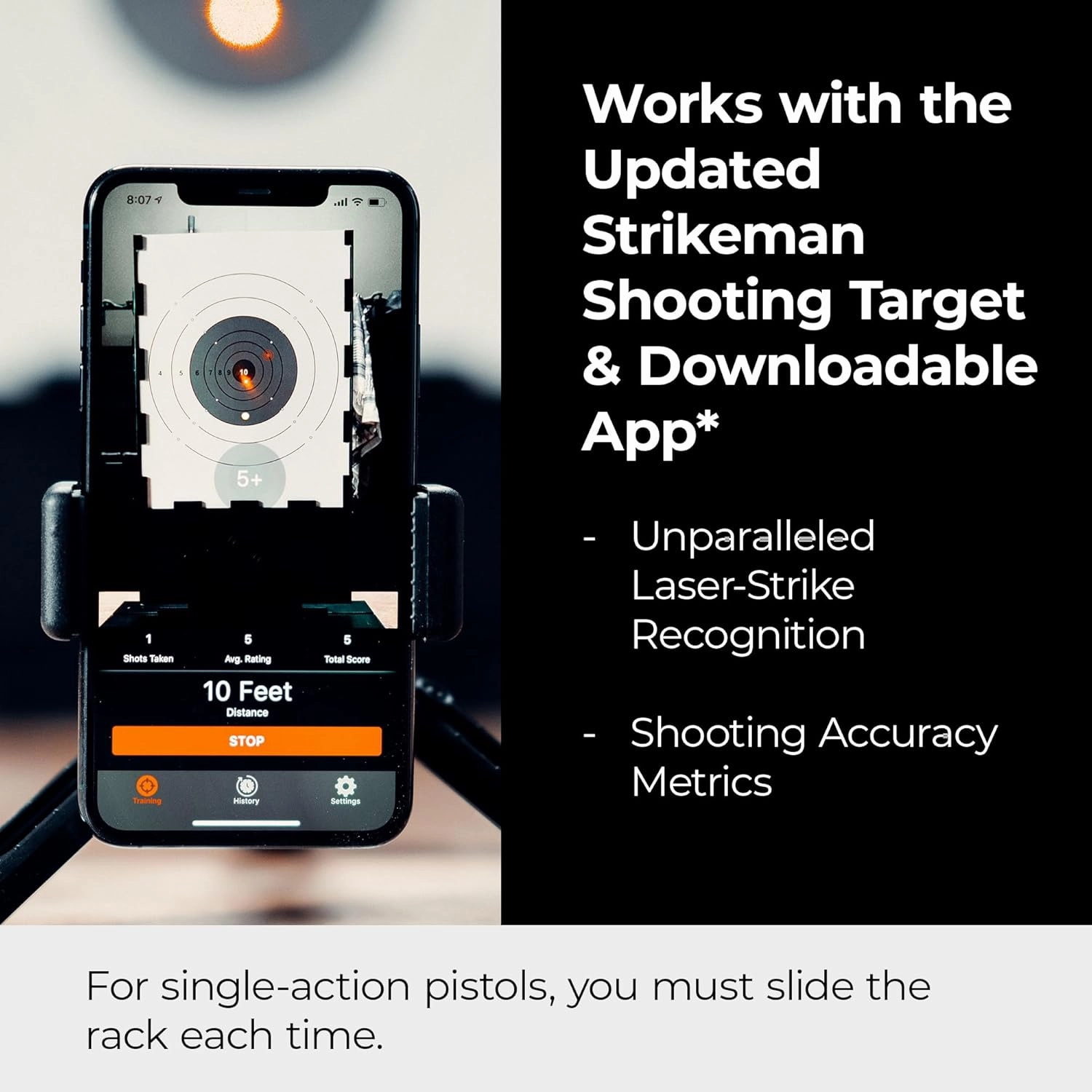 Strikeman Dry Fire Laser Training Cartridge - Great for Target Shooting Practice with Shotguns & Rifles, Made for Our Firearm Training System - Red Laser Cartridge Only, Multiple Calibers