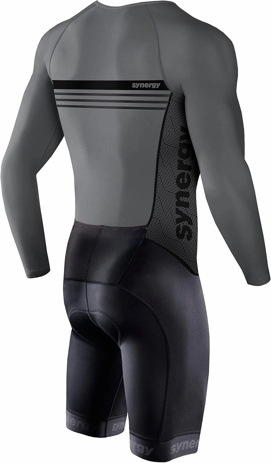 Synergy Men's Trisuit - Pro Thermal Long Sleeve Cycling Skinsuit