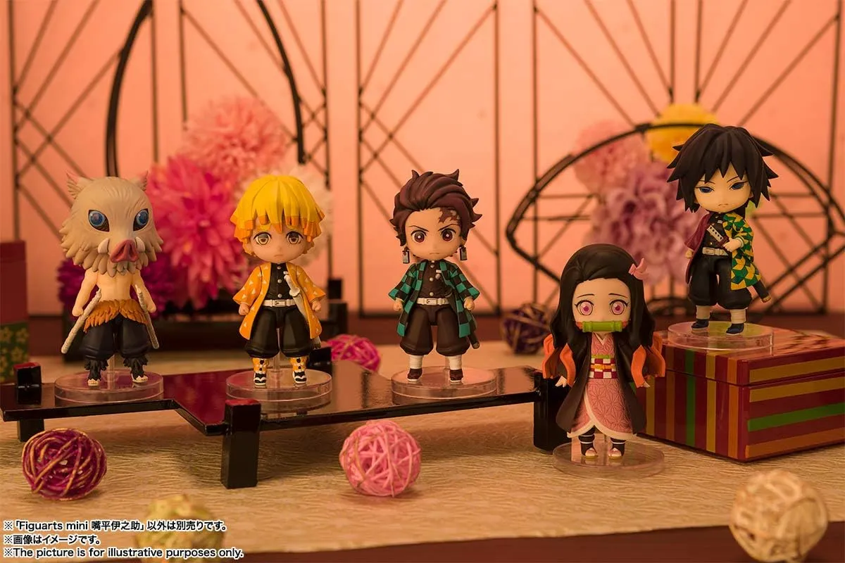 TAMASHII NATIONS - Demon Slayer: Kimetsu no Yaiba - Hashibira Inosuke, Bandai Spirits Figuarts mini Action Figure
