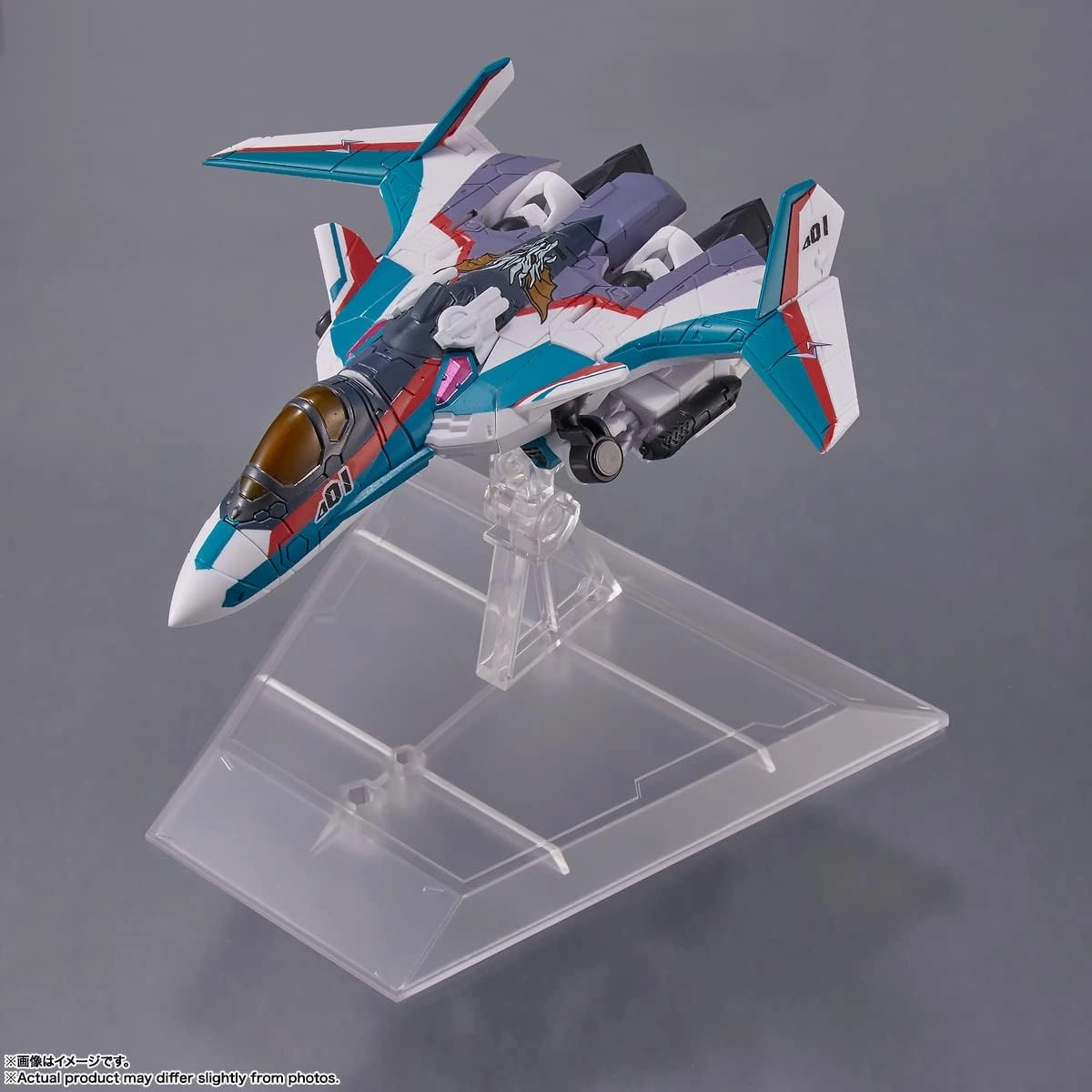 TAMASHII NATIONS - Macross Delta - VF-31S Siegfried (Arad Molders Use) with Mikumo Guynember, Bandai Spirits Tiny Session Action Figure