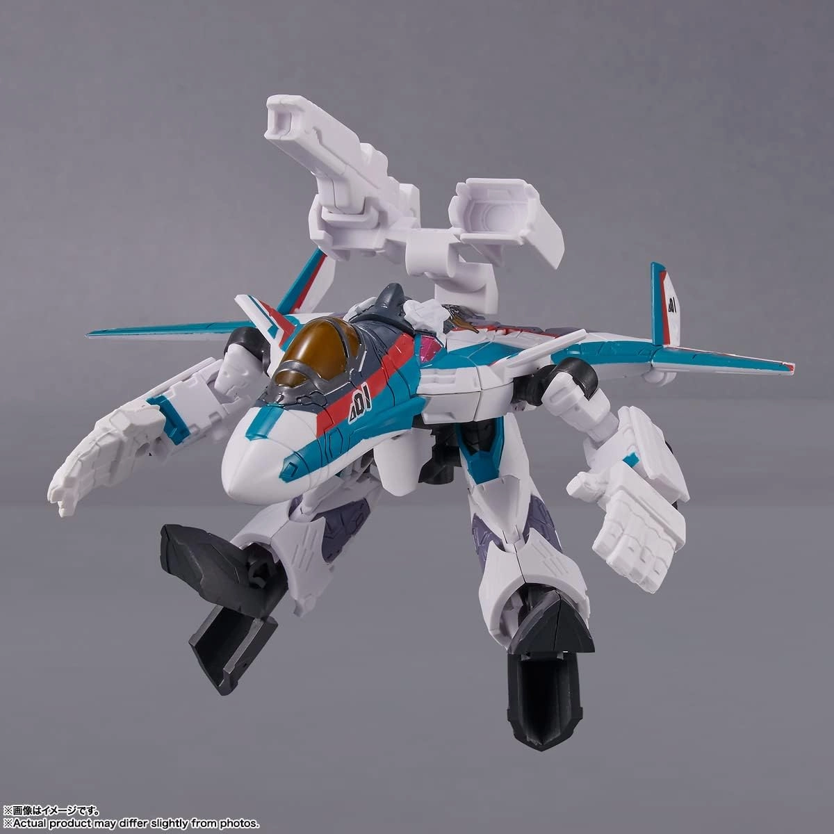 TAMASHII NATIONS - Macross Delta - VF-31S Siegfried (Arad Molders Use) with Mikumo Guynember, Bandai Spirits Tiny Session Action Figure