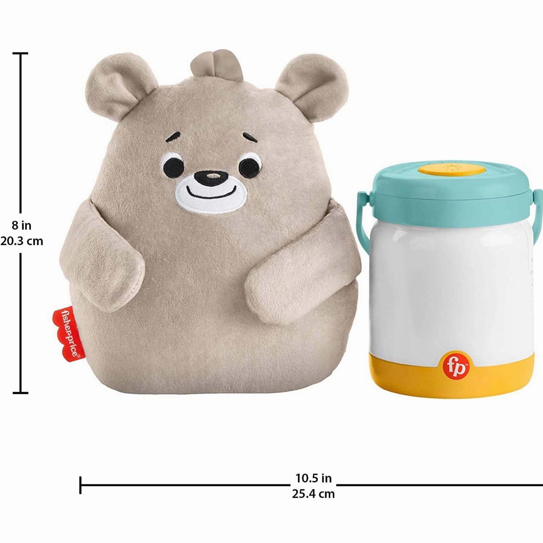 Twinkle Teddy Firefly Soother With Calming Music
