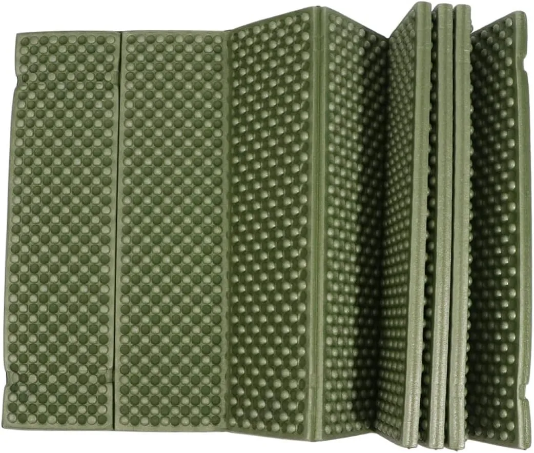 UPKOCH Folding Picnic Mat Folding Sleeping Mats Camping Outdoor Blanket Camping Floor Mat Foam Camping Camp Bed Foldable Mattress Fishing Mat Mattresses Crawling Mat Green