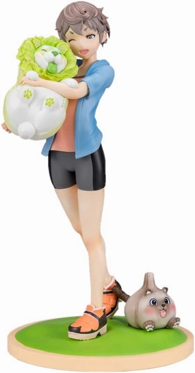 Vegetable Fairies: Sai & Cabbage Dog 1:7 Scale PVC Figure