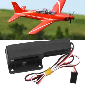 VGEBY Retractable Landing Gear, Electric Retractable Landing Gear RC Plane Trunnion Servo for 1. Model RC Aircraft Accessory Fixed Wing Plane Toy Modeling Accessories