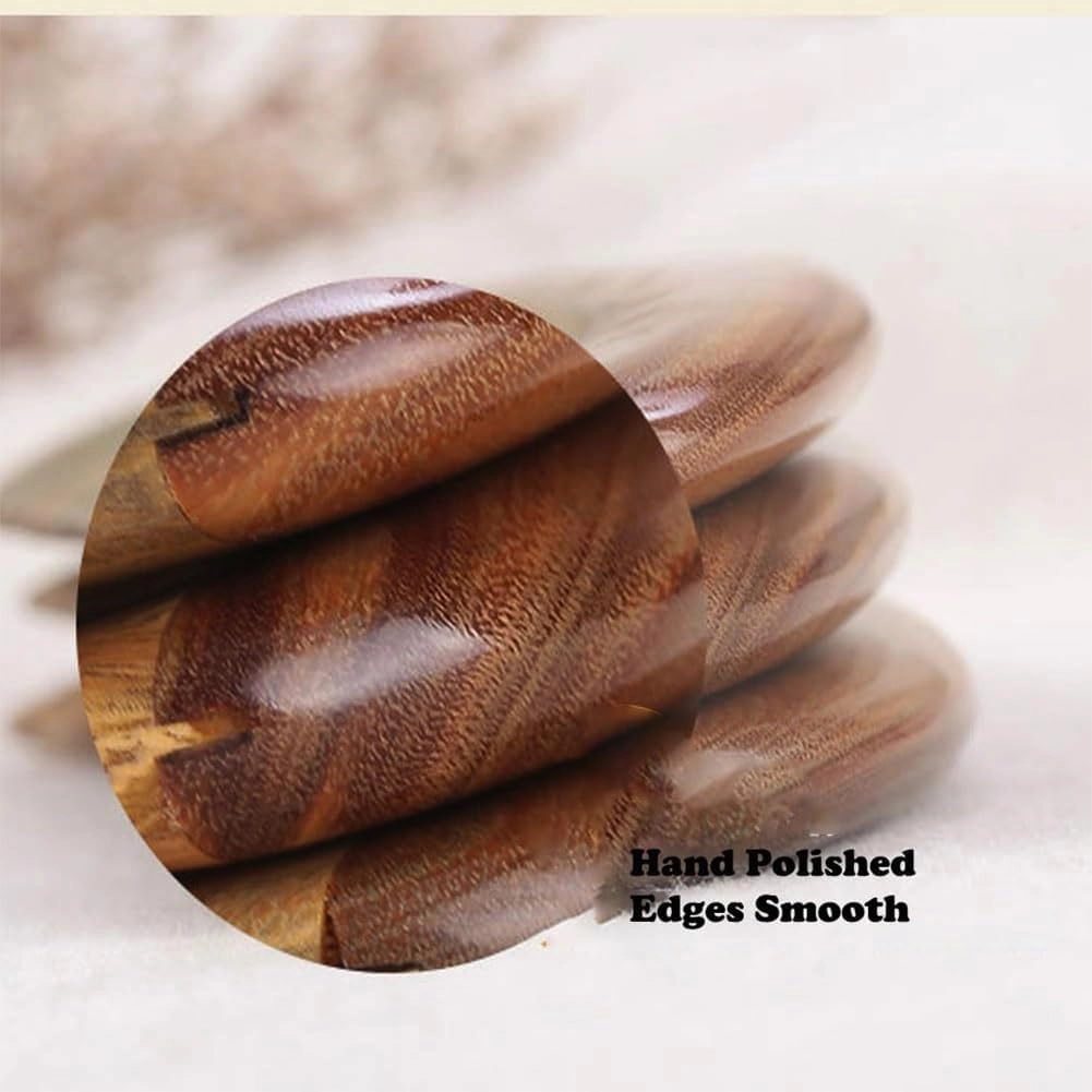Walnut Wood Comb, 2024 New Walnut Hair Comb, Wood Combs for Women, Massage Your Head to Relax, Reduce Static, Walnut Wood Hair Comb, Wooden Wide Tooth Comb, Hand Made Comb for Women (2PCS-A3)