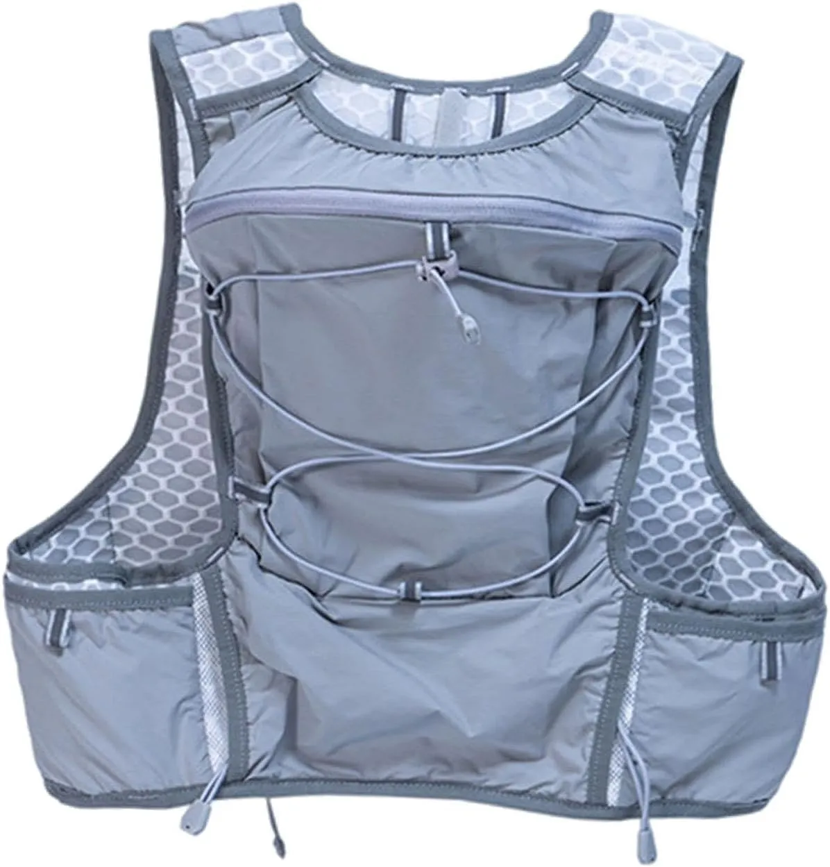 Water Pack, Lightweight Hydration Backpack, Multi Pocket Bag, Daypack 5L for Running Cycling Hiking Night Walking