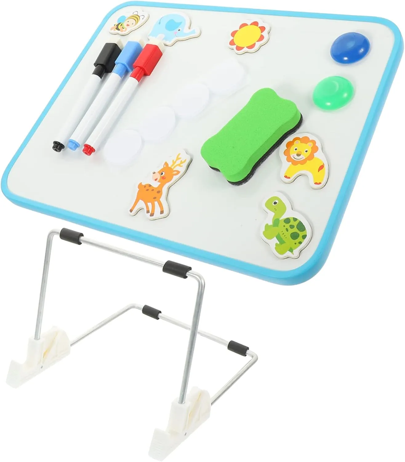 Whiteboard for and Erasable Writing Board Soft Edges 2-Sided Small Desk Board Stimulate Creativity Imagination