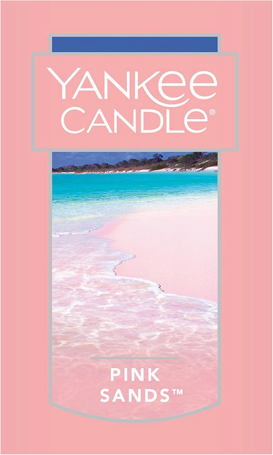 Yankee Candle Pink Sands Scented, Classic 7oz Small Tumbler Single Wick Candle, Over 35 Hours of Burn Time