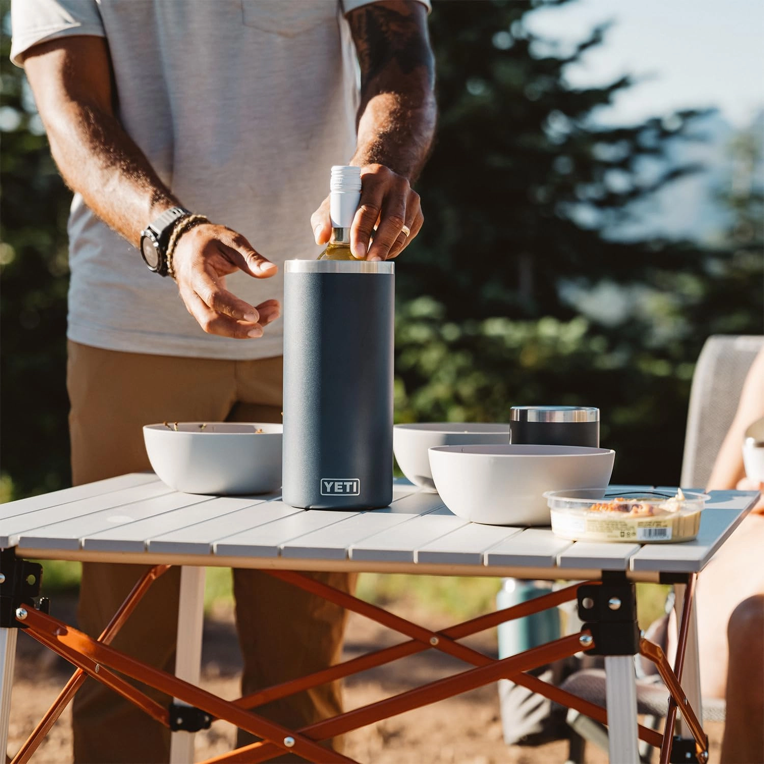 YETI Rambler Wine Chiller, Fits Most Wine Bottles
