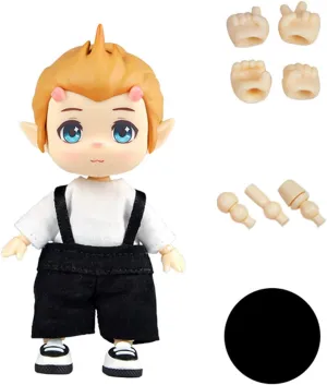 YMY Cute Mini BJD Doll Movable Joint Action Figure Doll （Yellow-Hair）