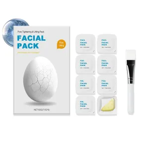 Zombie Facial Mask, Hydrating Skincare Face Mask For Smooth Skin Repair, Pore Tightening & Lifting Deep Cleansing Clay Mud Mask with Brush (1Set,Standard)